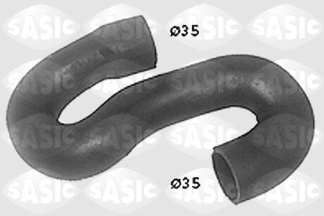 Шланг гумовий сист. охолоджен. SASIC SWH6754
