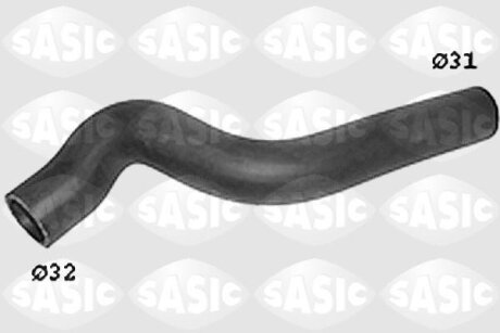 Шланг гумовий сист. охолоджен. SASIC SWH6764