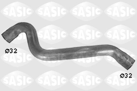 Шланг гумовий сист. охолоджен. SASIC SWH6825