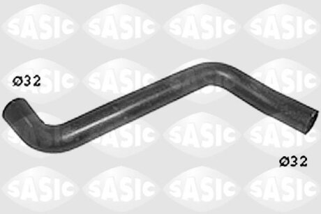 Шланг гумовий сист. охолоджен. SASIC SWH6847
