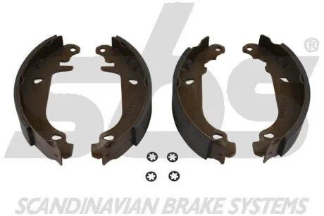 Тормозные колодки задние 180x42 Renault Clio1.1,1.2,1.4,1.8,1.9D,5,9,11,19(Ben.) SBS 1849.2739476