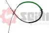 Трос стояночного тормоза задний левый правый FWD Opel Movano 10-, Renault Master III 10- Seim 555108 (фото 1)
