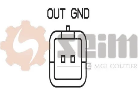 Імпульсний датчик, колінчатий вал Seim CP41