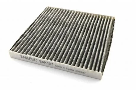 Фільтр салонний Volvo S40, V40, 95-04, вугільний SHAFER SAK107