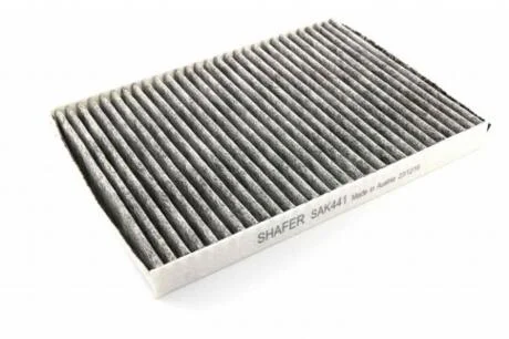 Фільтр салону вугільн. Citroen Jumper 2.2/3.0 HDI 04/06- Fiat Ducato 2.2/3.0 JTD 04/06- Peugeot Boxer SHAFER SAK411