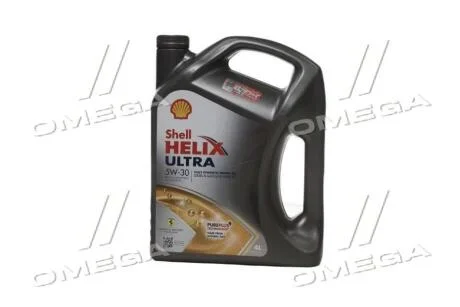Олива моторн. Helix Ultra SAE 5W-30 (Каністра 4л) SHELL 4107154