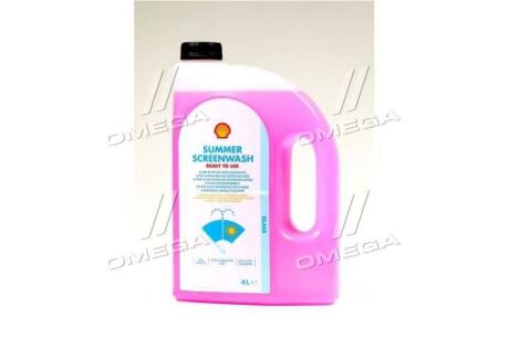 Омивач скла літній Summer Screenwash (ready) 4л SHELL 48021277432