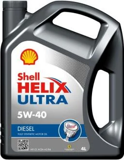 Олива для двигуна SHELL HELIX D ULTRA 5W40 4L