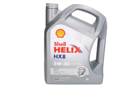 Олива двигуна (ACEA C3 VW 504.00/507.00 MB 229.31/229.51) SHELL HELIX HX8 ECT 5W30 5L