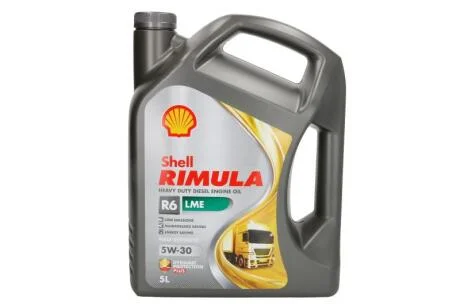 Олива для двигуна SHELL RIMULA R6 LME 5W30 5L