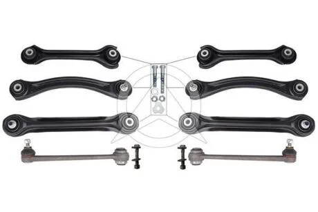 DB К-кт важелів задньої підвіски 124 T-Model (S124) 200 T (124.080), 124 T-Model (S124) 250 T D (124.185), 124 T-Model (S124) 300 T Turbo-D SIDEM 49562 (фото 1)