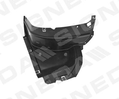 ПОДКРЫЛЬНИК, AUDI Q3 (8U), 15 - 18 Signeda PAD11034AL