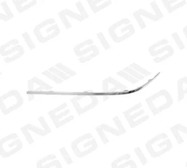 ХРОМ НА МОЛДИНГ БАМПЕРА BMW 7 (E65/E66), 01.05 - 10.08 Signeda PBM04056MAL