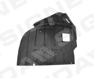 ПОДКРЫЛЬНИК BMW 3 (E46) COUPE/CABRIO, 03.03 - 09.06 Signeda PBM11013BL