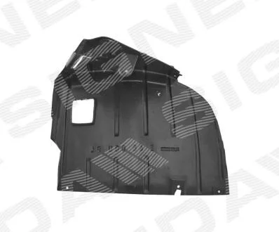 ПОДКРЫЛЬНИК BMW 3 (E46) COUPE/CABRIO, 03.03 - 09.06 Signeda PBM11013BR