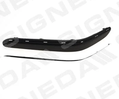 Молдинг бампера переднего левый хромовый Signeda PBZ04018MDL