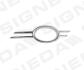 РАМКА ПРОТИВОТУМАННОЙ ФАРЫ MERCEDES BENZ (E-KL W211), 06.06 - 12.09 Signeda PBZ99027CBL (фото 1)
