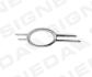РАМКА ПРОТИВОТУМАННОЙ ФАРЫ MERCEDES BENZ (E-KL W211), 06.06 - 12.09 Signeda PBZ99027CBR (фото 1)