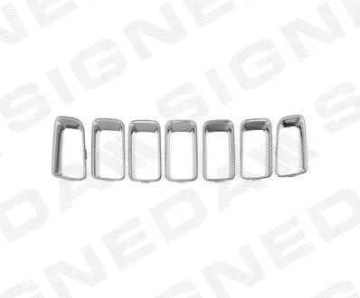 РАМОЧКА ДЛЯ РЕШЕТКИ JEEP COMPASS, 11 - 16 Signeda PCR07034MA