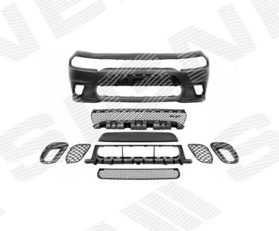 ПЕРЕДНІЙ БАМПЕР, DODGE CHARGER, 15 - 23 Signeda PDG04150SET