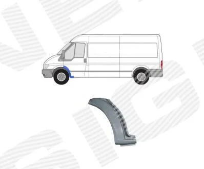 ПЕРЕДНЯ АРКА, FORD TRANSIT, 00 - 06 Signeda PFD10014AL