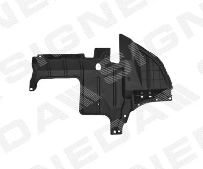 Захист під бампер MITSUBISHI OUTLANDER, 02 - 06 Signeda PMB60003KAR