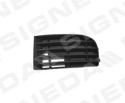 Решітка в бампер VW GOLF V, 03 - 08 Signeda PVW99014GBL