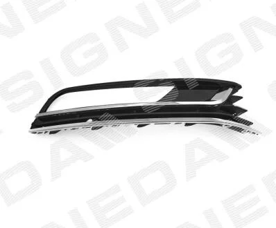 РЕШІТКА В БАМПЕРІ, VW PASSAT (B7, EURO TYPE), 11 - 14 Signeda PVW99062CAR