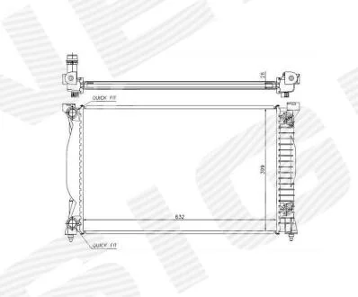 РАДИАТОР Signeda RA60305A