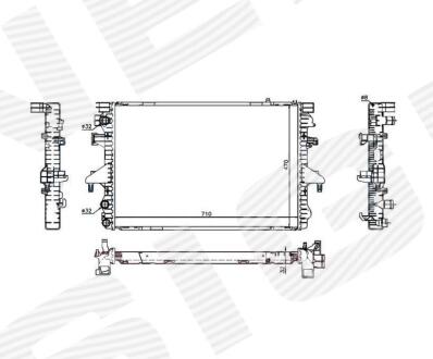 РАДИАТОР Signeda RA65282Q