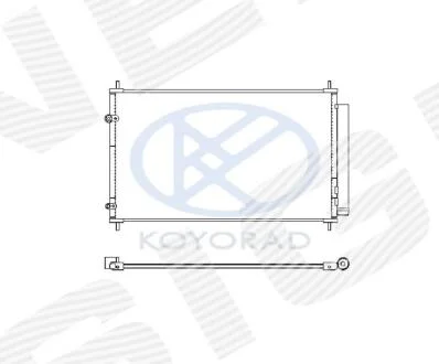 РАДИАТОР КОНДИЦИОНЕРА Signeda RC940804K