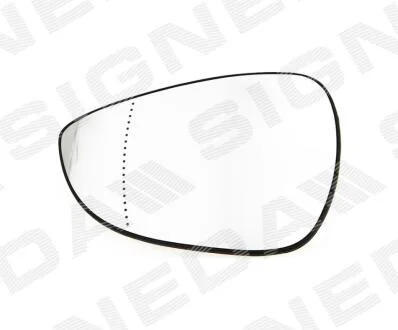 СТЕКЛО ЗЕРКАЛА ЗАДНЕГО ВИДА FORD B-MAX, 12 - 17 Signeda SFDM1106EL