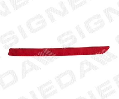 ОТРАЖАТЕЛЬ В ЗАДНИЙ БАМПЕР VW TRANSPORTER T5, 09 - 15 Signeda SIN0370L