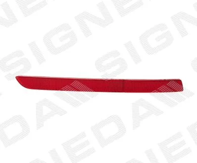ОТРАЖАТЕЛЬ В ЗАДНИЙ БАМПЕР VW TRANSPORTER T5, 09 - 15 Signeda SIN0370R