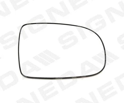 СКЛО ДЗЕРКАЛА ЗАДНЬОГО ВИДУ | OPEL CORSA (C), 03 - 06 Signeda SOPM1008CR