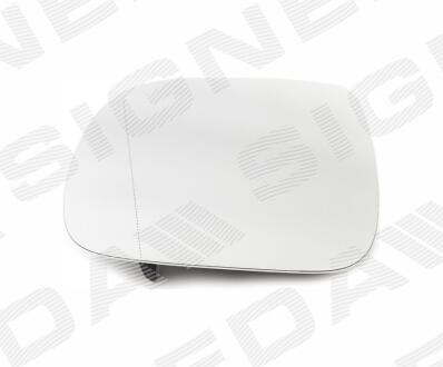 Скло дзеркала заднього виду AUDI Q7 (4L), 06 - 10 Signeda SVWM1052EL