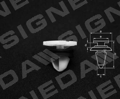 ПЛАСТМАССОВЫЕ КРЕПЛЕНИЯ Signeda T156810