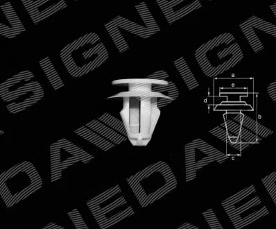 ПЛАСТМАССОВЫЕ КРЕПЛЕНИЯ Signeda T249410