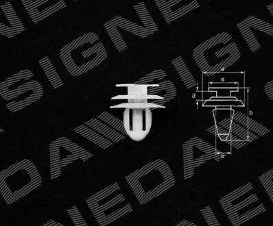 ПЛАСТМАССОВЫЕ КРЕПЛЕНИЯ Signeda T80110