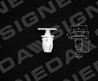 ПЛАСТМАССОВЫЕ КРЕПЛЕНИЯ Signeda T86710