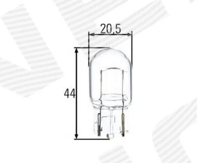 ЛАМПОЧКА W21W Signeda W21WH