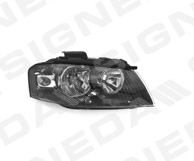ПЕРЕДНЯЯ ФАРА AUDI A3 (8P), 03 - 08 Signeda ZAD1164RD