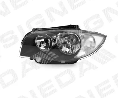 ПЕРЕДНЯЯ ФАРА BMW 1 (E81/E82E/E87/E88), 09.04 - 10.13 Signeda ZBM1141L