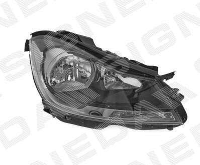 ПЕРЕДНЯЯ ФАРА MERCEDES BENZ (C-KL W204), 11 - 14 Signeda ZBZ111033R