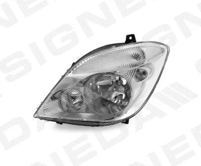 ПЕРЕДНЯЯ ФАРА, MERCEDES BENZ SPRINTER, 06.06 - 13 Signeda ZBZ111118L