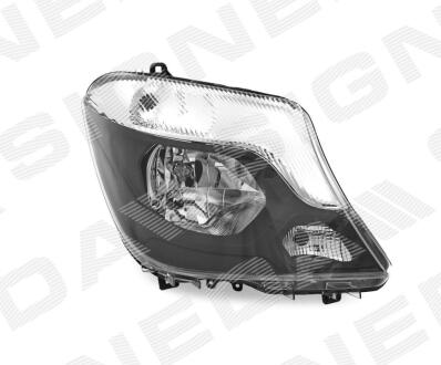 ПЕРЕДНЯЯ ФАРА, MERCEDES BENZ SPRINTER, 13 - 18 Signeda ZBZ11C1ER