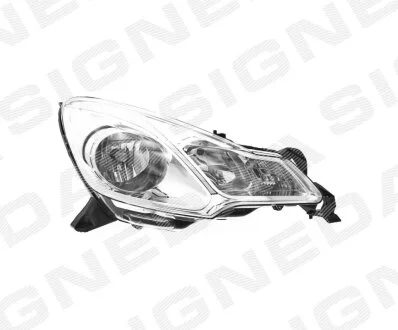 ПЕРЕДНЯЯ ФАРА, CITROEN C3, 10 - 13 Signeda ZCT1134R