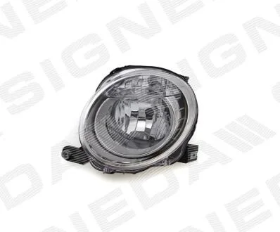 ПЕРЕДНЯЯ ФАРА FIAT 500 (312), 07 - 15 Signeda ZFT111089L