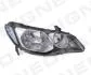 ПЕРЕДНЯЯ ФАРА, HONDA CIVIC SDN EURO TYPE, 06 - 11 Signeda ZHD1159R (фото 1)