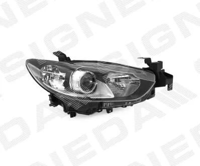 ПЕРЕДНЯЯ ФАРА MAZDA 6 (GJ), 11.12 - 12.14 Signeda ZMZ1163R